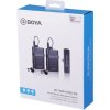 BOYA BY-WM4 Pro-K6 Dual Lavalier Microfon fără fir pentru Android 2,4 GHz USB-C