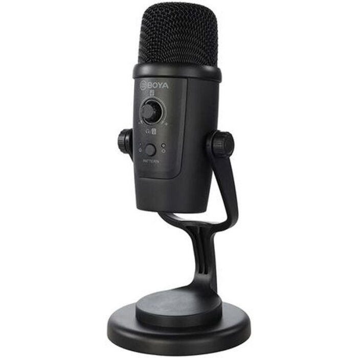 Boya BY-PM500 USB microfon de studio condensator cardioid omnidirecțional, inclusiv accesorii