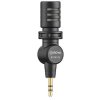 Boya BY-M110 Microfon mini-condensator TRRS 3.5mm Omnidirecțional 180° rotativ