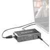 Boya BY-AM1 mixer audio cu două canale alimentare fantomă sursă de alimentare USB