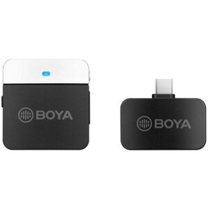 Boya BY-M1LV-U Microfon cu cravată fără fir USB-C 2,4 GHz