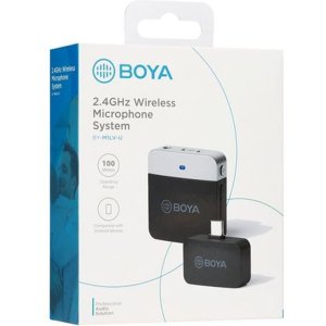 Boya BY-M1LV-U Microfon cu cravată fără fir USB-C 2,4 GHz