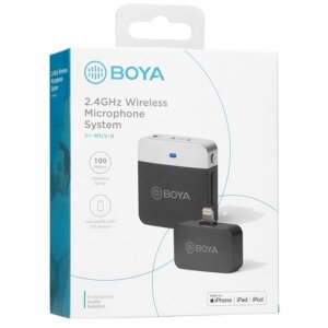 Boya BY-M1LV-D 2.4 Ghz Microfon cu cravată fără fir iOS