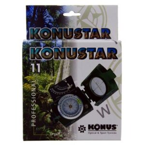 Konus Compass Konustar-11 Verde militar Rugged Orientare...