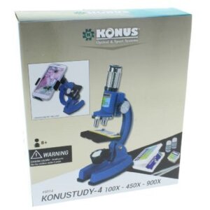 Microscop Konus Konustudy-4 150x-450x-900x cu adaptor...