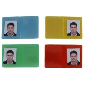 Benel dosar foto pașaport 250 buc. PVC colorat mixt 53x65mm