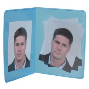 Benel dosar foto pașaport 250 buc. PVC colorat mixt 53x65mm