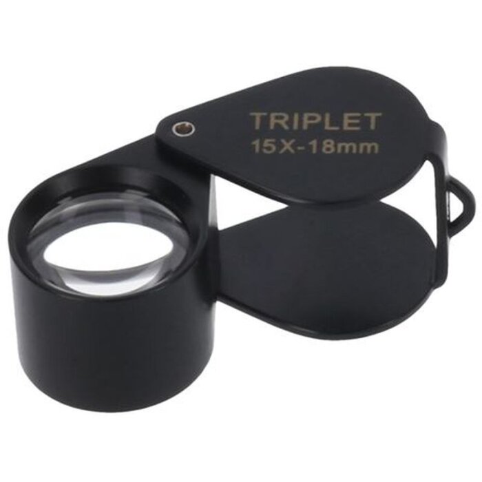 Lupă de impact Byomic triplet BYO-IT1518 15x18mm - Mărire de înaltă precizie