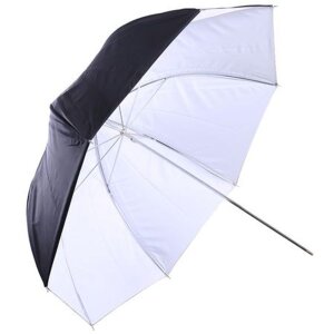 Falcon Eyes umbrelă reflectorizantă UR-48WB alb-negru 122 cm