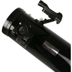 Telescop reflector Byomic G 114-900 EQ-SKY Astronomie pentru începători Negru