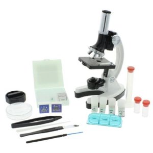 Set microscop pentru începători Byomic 100-900x cu cutie