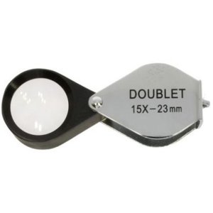 Lupa pliabilă Byomic Doublet BYO-ID1523 15x23mm 15x mărire