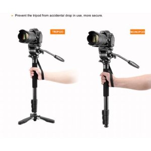 Nest Video Monopod NT-329M Negru Înălțime 145 cm