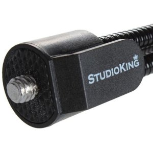 StudioKing Stand de masă FTR-01 negru Compact reglabil