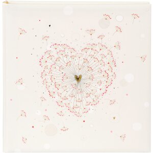 Album foto Goldbuch Golden Heart 30x31 cm 60 pagini albe