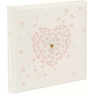 Album foto Goldbuch Golden Heart 30x31 cm 60 pagini albe