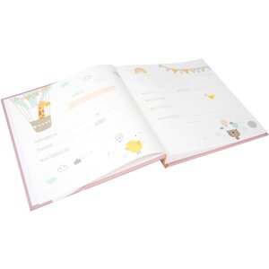 Goldbuch album pentru copii Polly roz 30x31 cm 60 pagini albe