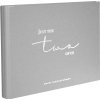 Goldbuch photo guestbook just the two of us gri 29x23 cm 50 pagini albe