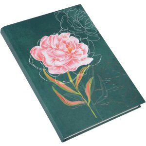 Caiet Goldbuch Peony 15x22 cm 200 pagini alb DIN A5