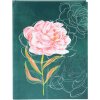 Caiet Goldbuch Peony 15x22 cm 200 pagini alb DIN A5