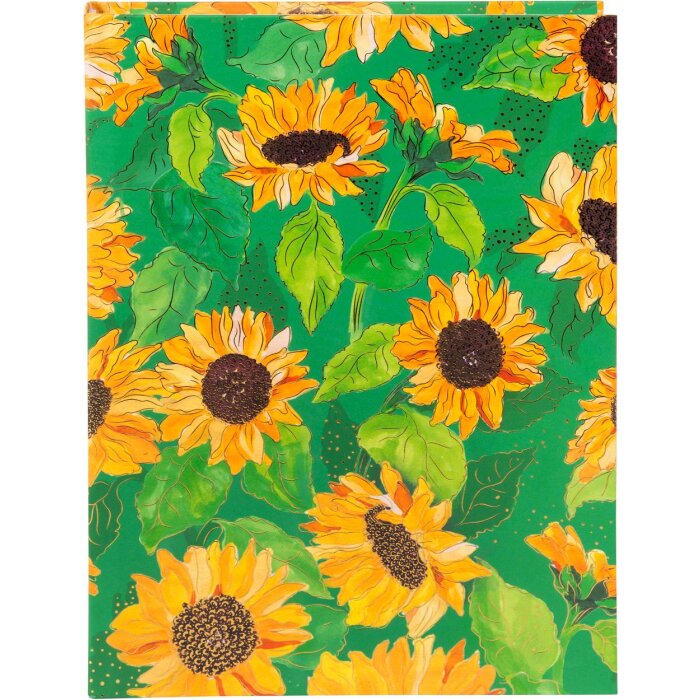 Caiet Goldbuch DIN A5 Verde floarea-soarelui 15x22 cm 200 pagini blank