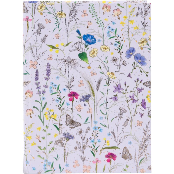 Caiet Goldbuch DIN A5 Summer Meadow liliac 15x22 cm 200 pagini blank