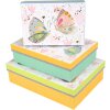 Goldbuch set de cutii de carton Mariposa 3 cutii de carton