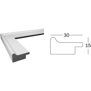 Walther design cadru Veneția 30x40 cm aur cadru imagine lemn arata sticla