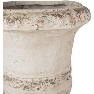 Clayre & Eef 50757 Ghiveci de flori Ø 46x68 cm Bej