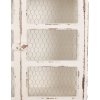 Clayre & Eef 5H0662 Dulap de perete alb 56x23x69 cm - depozitare elegantă