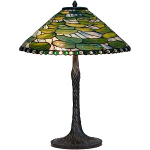 LumiLamp 5LL-6352 Lampă de masă Tiffany Green Ø...