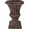 Clayre & Eef 5MG0037 Decorațiune Ghiveci de flori 40x40x52 cm Brown