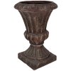 Clayre & Eef 5MG0037 Decorațiune Ghiveci de flori 40x40x52 cm Brown