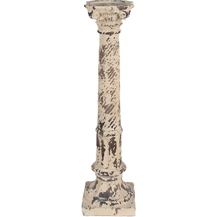 Clayre & Eef 5PR0134 Candelabru 16x16x63 cm Bej Maro