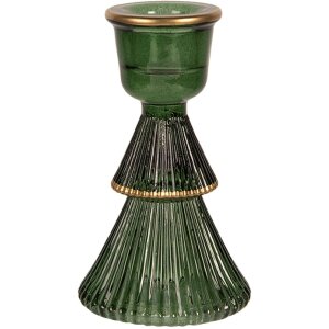 Clayre & Eef 6GL4396GR Candelabru Ø 6x10 cm Verde