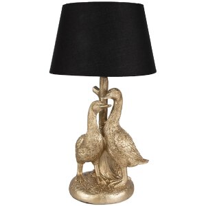 Clayre & Eef 6LMC0080 Lampă de masă Geese Gold...