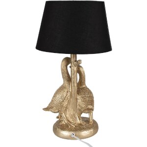 Clayre & Eef 6LMC0080 Lampă de masă Geese Gold...