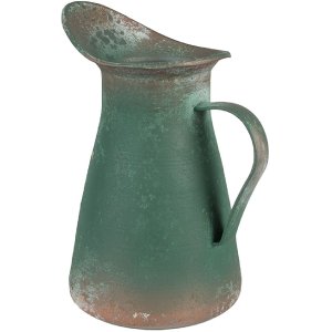 Clayre & Eef 6Y5498 Ulcior decorativ verde 21x15x25 cm