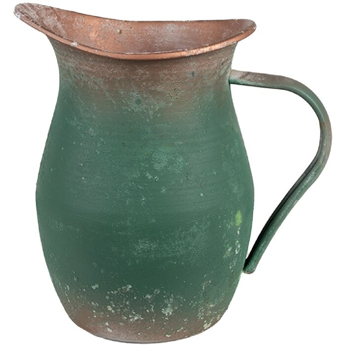 Clayre & Eef 6Y5500 Ulcior decorativ verde 19x13x19 cm