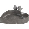 Clayre & Eef 6Y5583 Suport pentru plante gri 19x17x7 cm