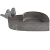 Clayre & Eef 6Y5583 Suport pentru plante gri 19x17x7 cm