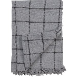 Clayre & Eef KT060.136 Pătură Plaid 125x150cm Gri