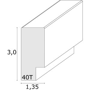 Pachet de montare Deknudt S40T DKbond 13.0 x 13.0 cm