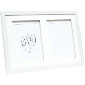 Deknudt S65KK1 Picture Frame White Double Passepartout...