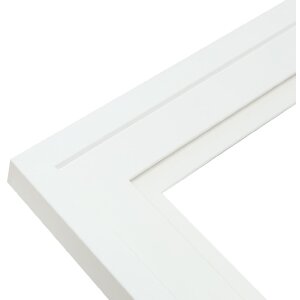 Deknudt S65KK1 Picture Frame White Double Passepartout...