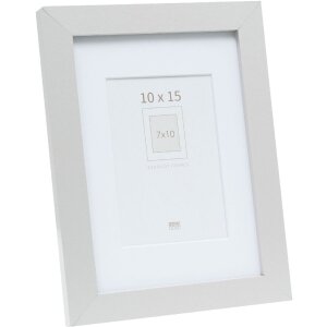 Deknudt S66KD1 Picture Frame Silver White Passepartout...