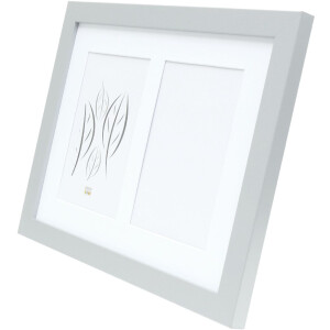 Deknudt S66KD1 Multi Picture Frame 13x18 cm argint lemn sticlă transparentă