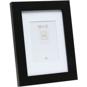 Deknudt S66KF2 Picture Frame Negru cu alb Passepartout...