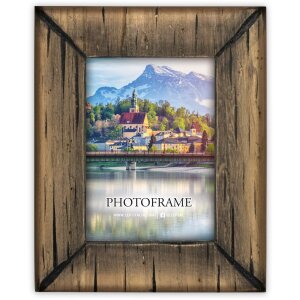 ZEP Hallstatt Cadru foto din lemn maro 13x18 cm &...