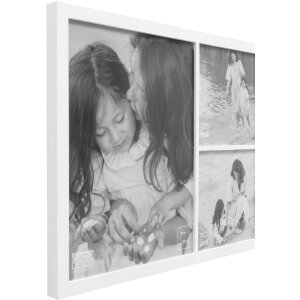 Deknudt S68WB1 Gallery Frame Alb 3 imagini 2x 18x18 cm...